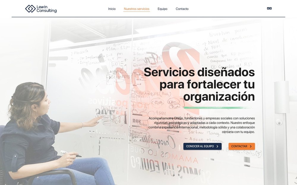 Web de Lewin Consulting
