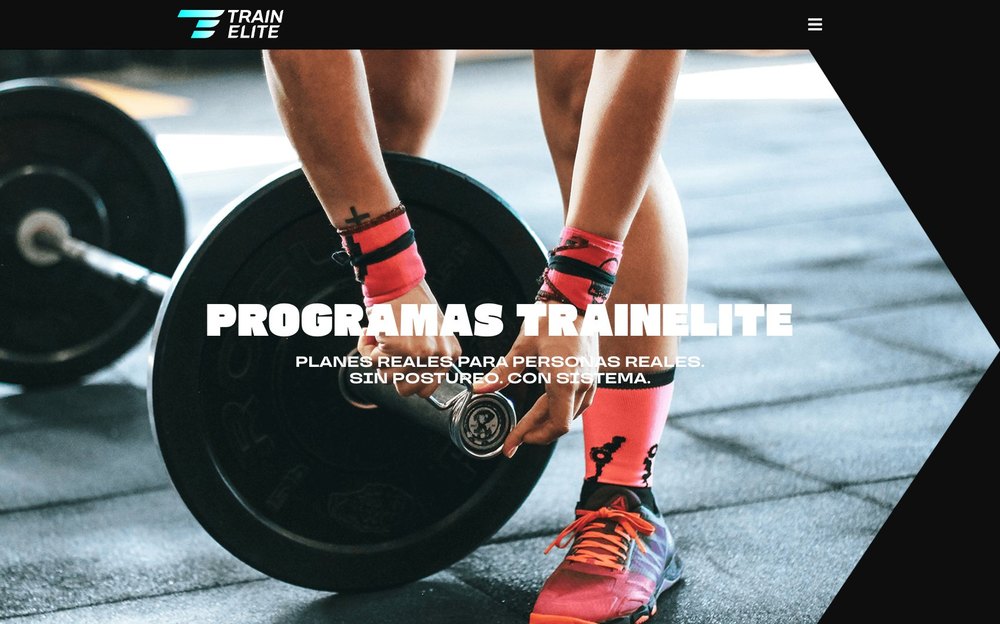 Web de Train Elite
